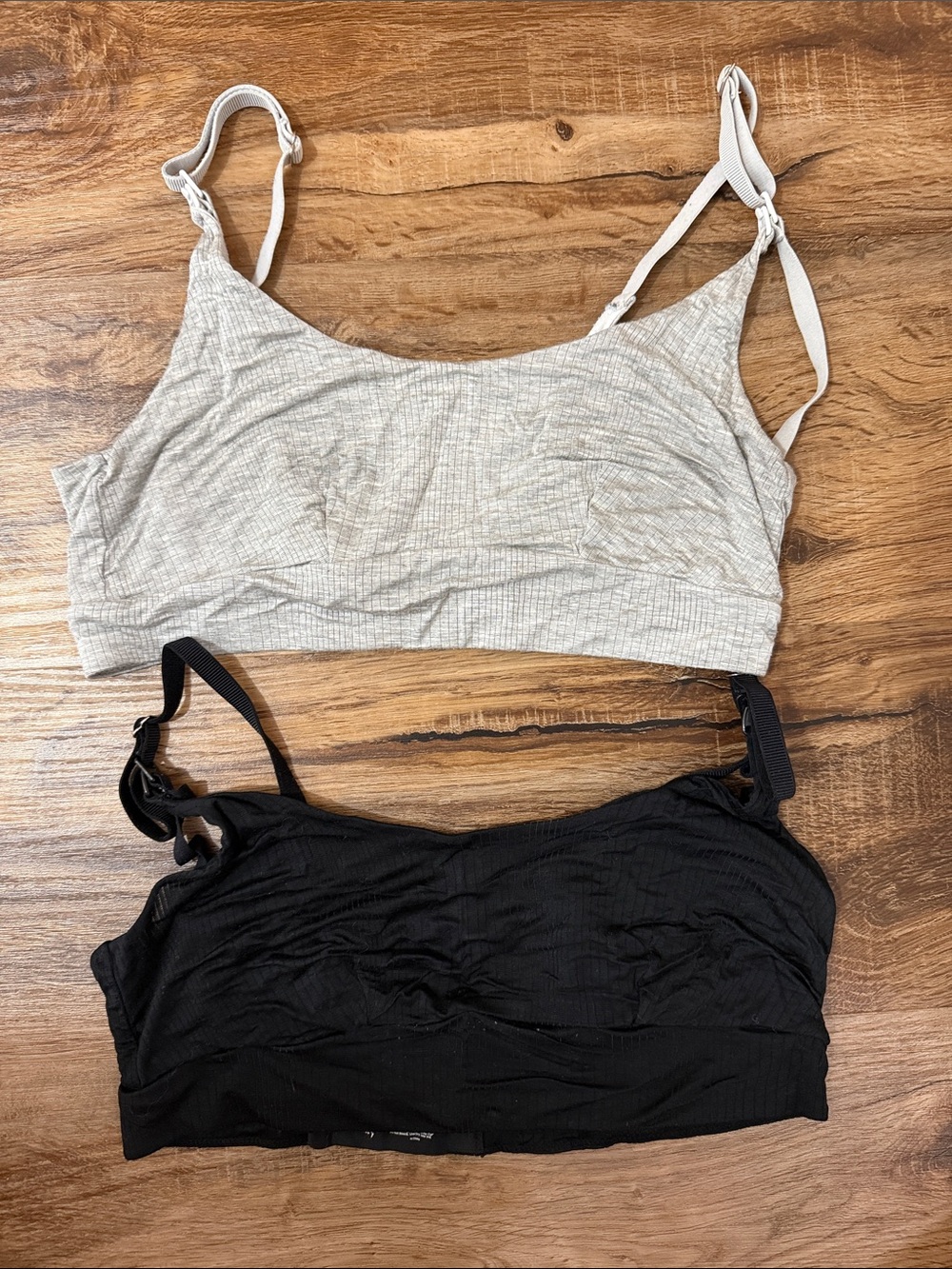 Bodily Women’s Nursing Maternity Bras MicroModal by Adjustable straps clip down